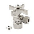 Kingston Brass 12Inch FIP x 38Inch OD Comp Angle Stop Valve, Polished Nickel CC43106ZX